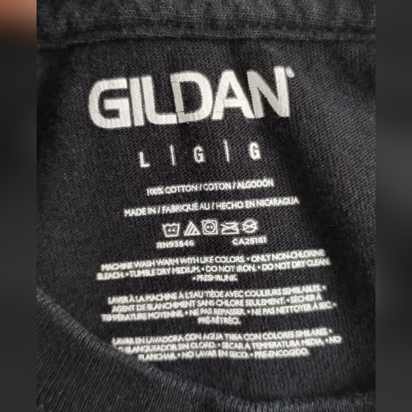 Gildan Labor Coach Women size Large black TShirts - Picture 4 of 10